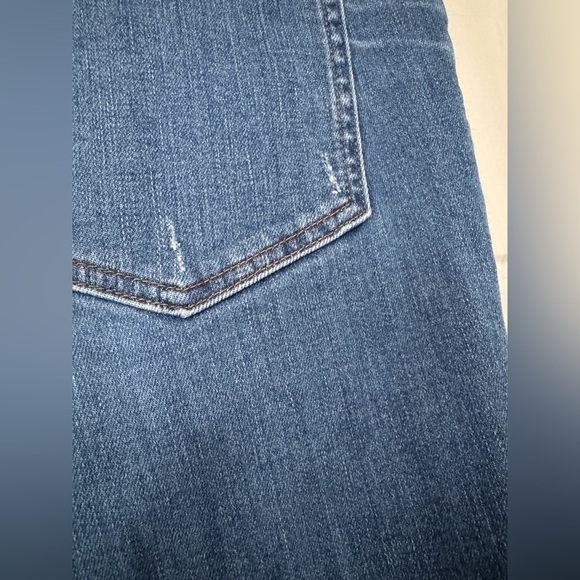 J.Crew 10 inch high rise toothpick Stylish Blue Ankle Jeans for Women 31P - Picture 4 of 7